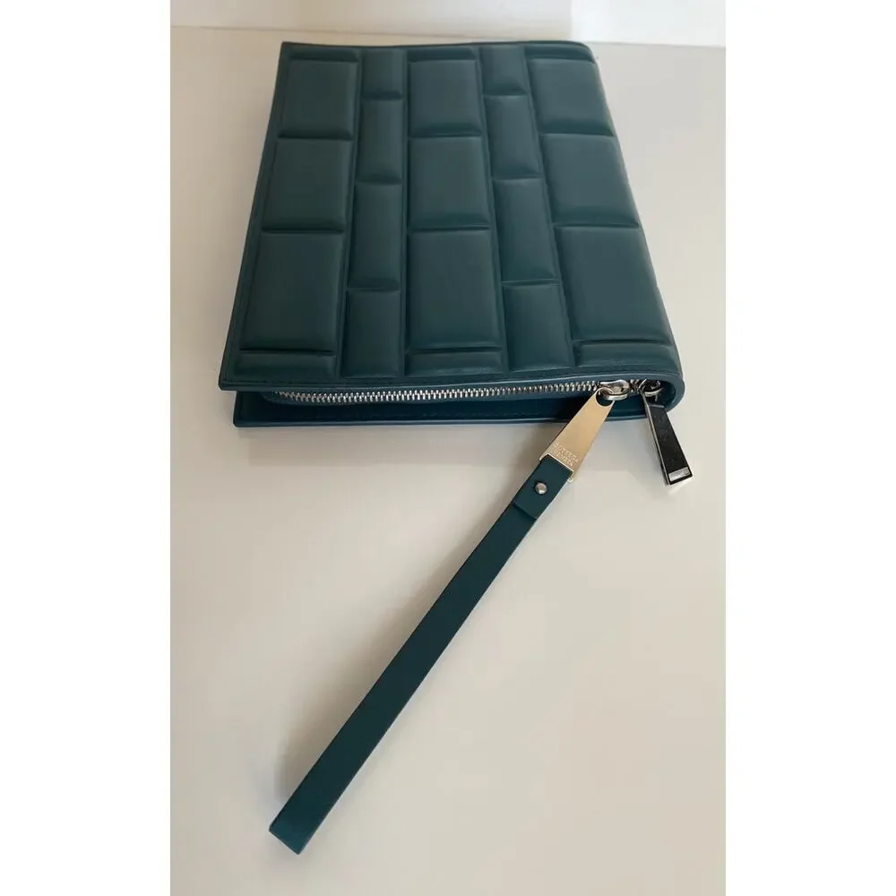 Bottega Veneta Butter Calf Leather Document Case Green 592855 NWT $1900